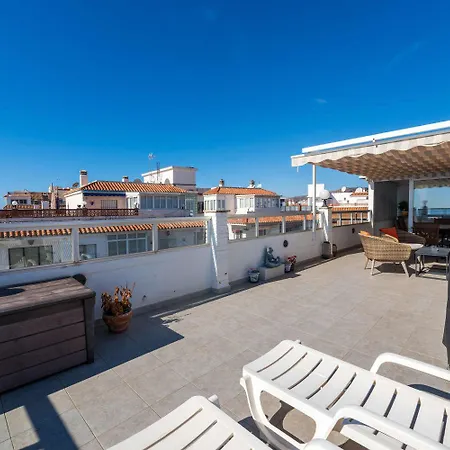 Penthouse Seaview Centro Casasol شقة نيرخا